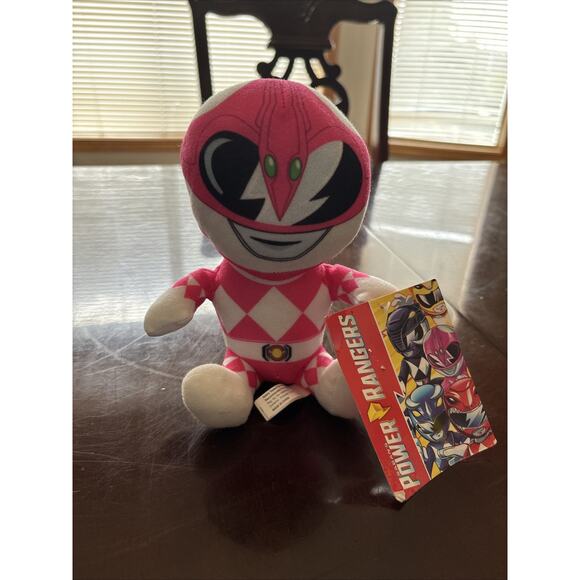 Hasbro Other - Mighty Morphin Power Rangers‎ Pink Ranger 7” Plush Hasbro Stuffed Toy NEW 2022